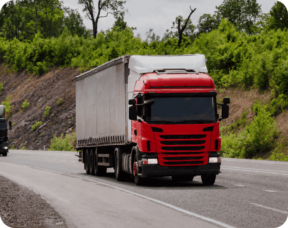 BILTY truck on the road